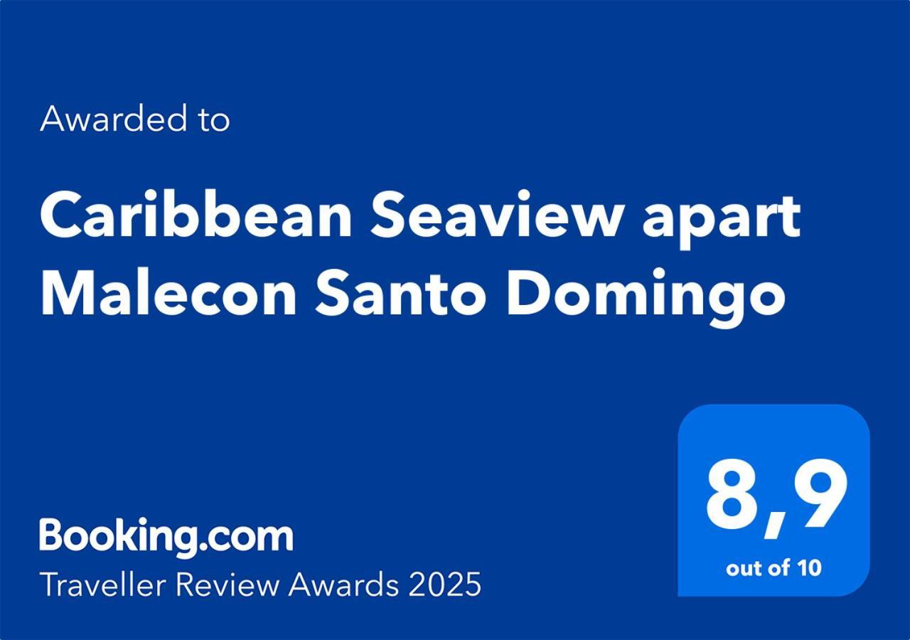 Caribbean Seaview Apart Malecon סנטו דומינגו מראה חיצוני תמונה