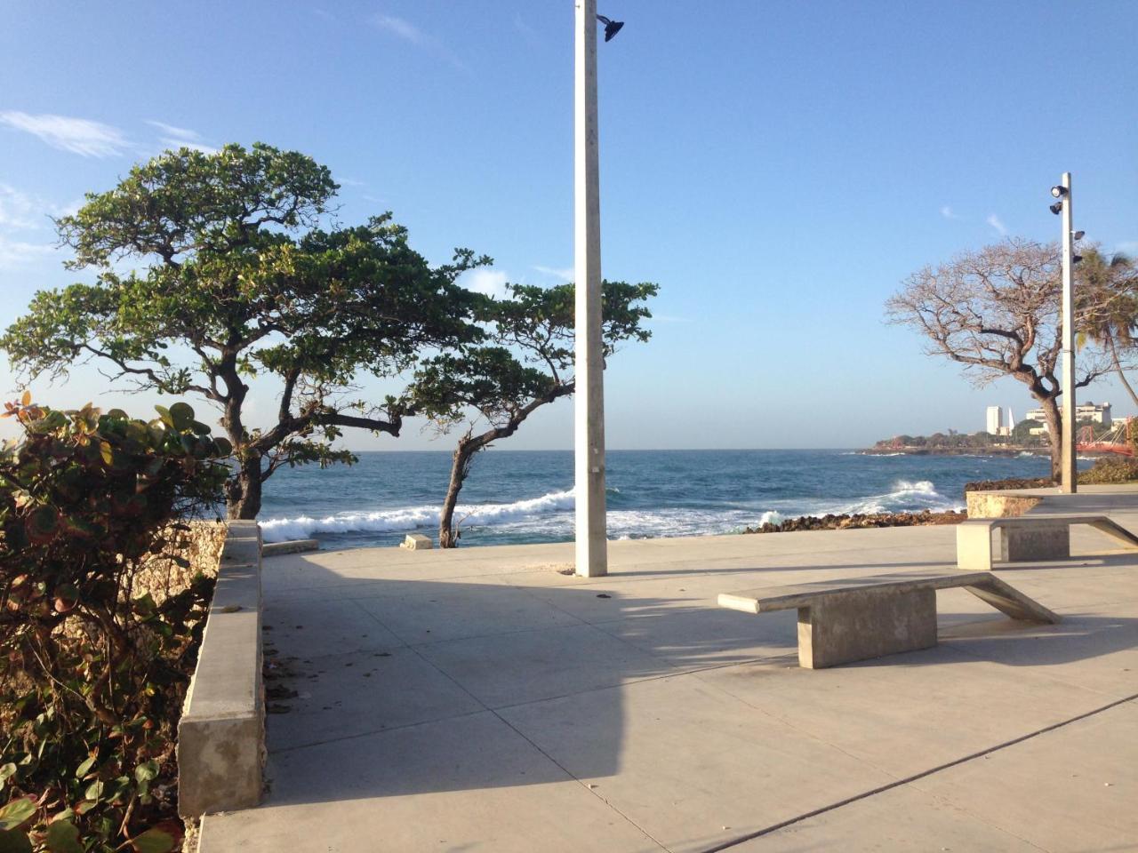 Caribbean Seaview Apart Malecon סנטו דומינגו מראה חיצוני תמונה