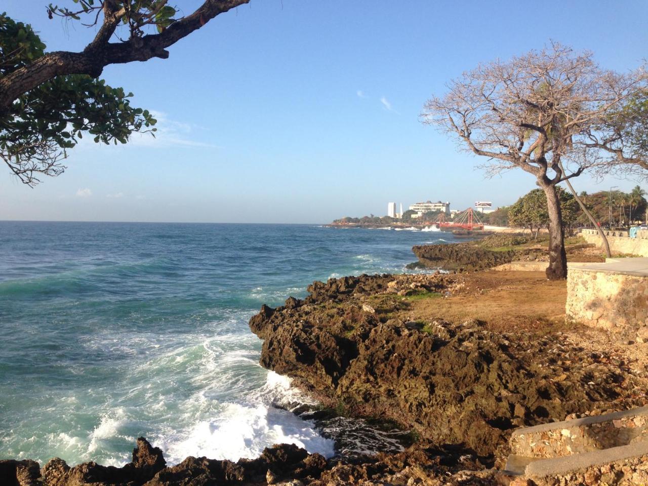 Caribbean Seaview Apart Malecon סנטו דומינגו מראה חיצוני תמונה