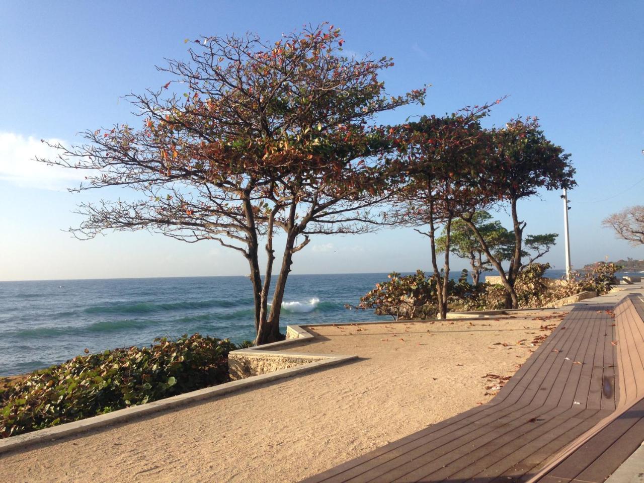 Caribbean Seaview Apart Malecon סנטו דומינגו מראה חיצוני תמונה